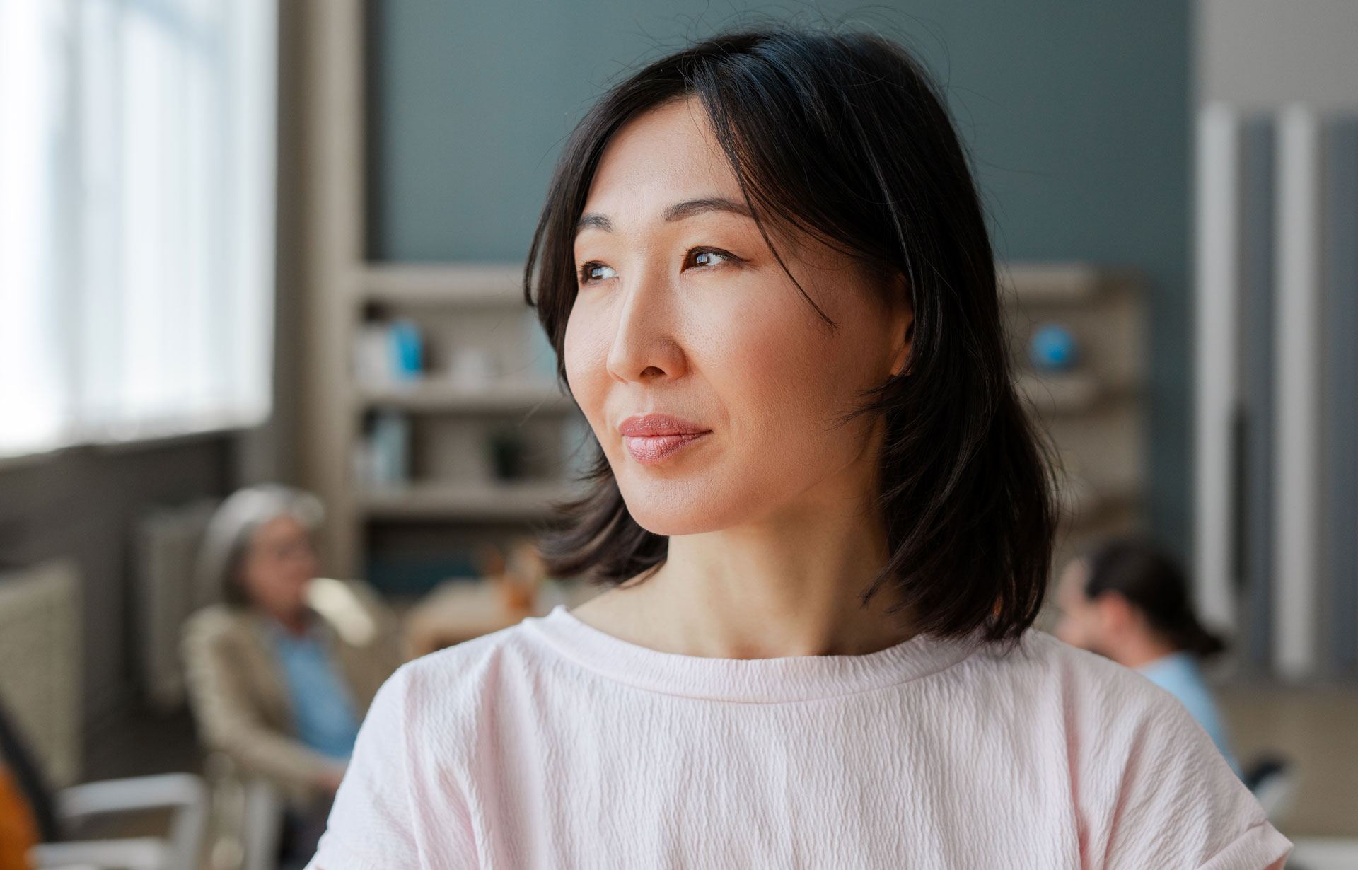 Woman with Female Brain Advantage